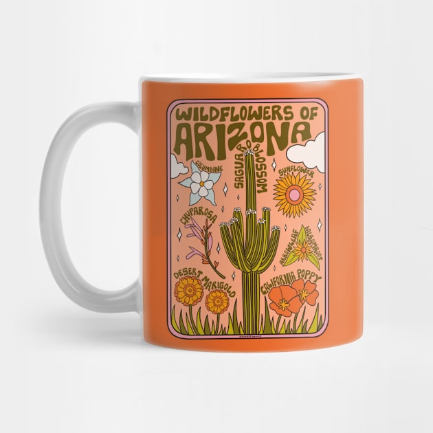 Arizona Wildflowers by Doodle by Meg